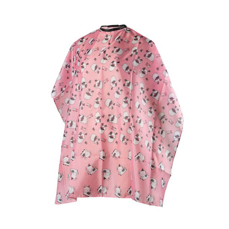 PATITOS ROSE Peignoir Coiffure Enfant
