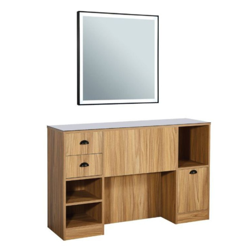 OKE 8 BR Coiffeuse - Bois clair