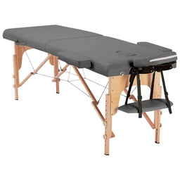 Mesa plegable de madera ARIA - Negro
