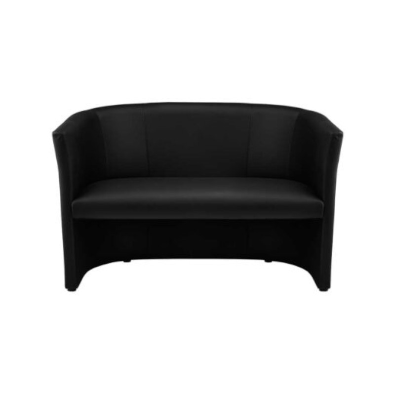 MILANO Fauteuil d'attente 2 place - Vue de face  - Malys Equipements