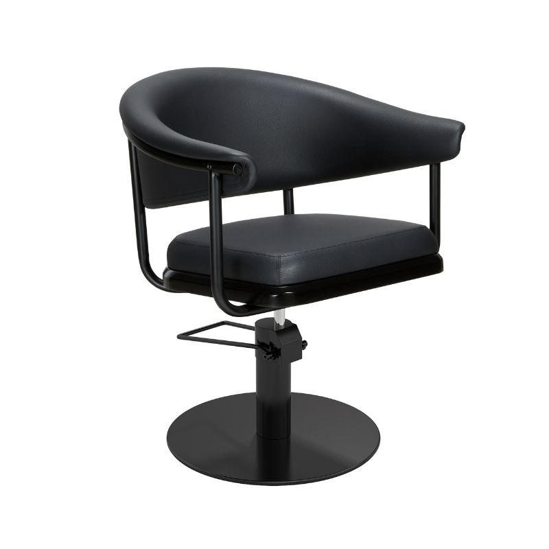 SLEEK Salon de Coiffure Complet - LYRA BLACK Fauteuil Coiffure - mobilier coiffure - meuble coiffure - malys equipements