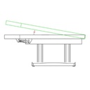 TENSOR Table de Massage et SPA trendelenburg diensions