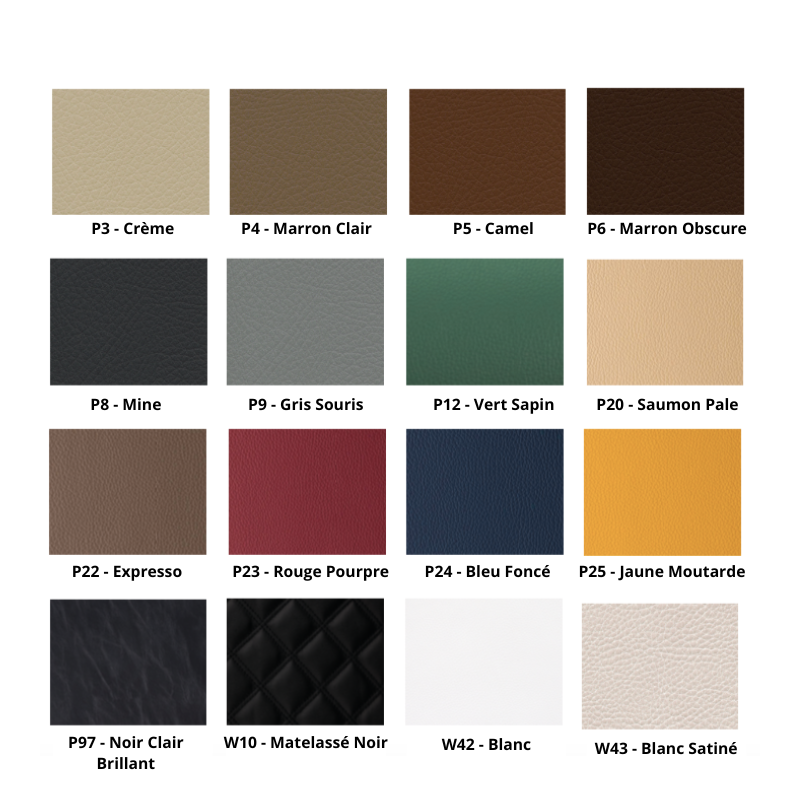 MILA_couleurs_Nuancier 3 - Palette de couleur - Malys Equipements