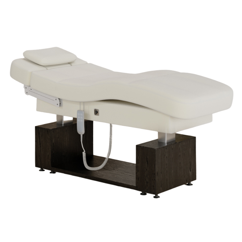 HARMONY Table de Massage et de Soins Électrique Chauffante - position semi allongée - mobilier esthétique - meuble esthétique - malys equipements