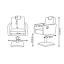 VERSA PLUS Fauteuil Coiffure