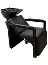 OSLO Shampoo Chair Electrical legrest - Black