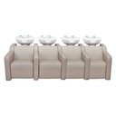  ALBA SOFA RELAX Lavacabezas 4 plazas 