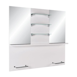 AMY LINK 2-zits kaptafel voor wandmontage